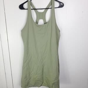 Womens Dress XL Athleisure Earthy Green Casual Stretchy Golf Lined Athleisure